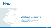 thumbnail of medium ML Lecture 26