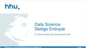 thumbnail of medium Data Science '24 VL 13