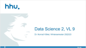 thumbnail of medium Data Science 2 VL 9