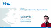 thumbnail of medium Einführung 10: Semantik II