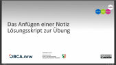 thumbnail of medium Zotero: Übung: Organisation Notiz anfügen