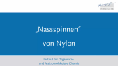thumbnail of medium 3a. Nassspinnen von Nylon, kurz