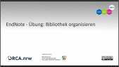 thumbnail of medium EndNote - Übung: Organisation